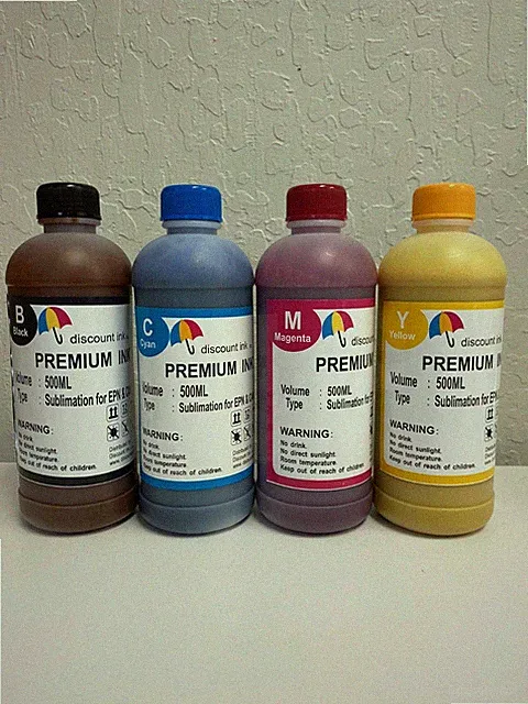 4x500ml Sublimation Ink for Canon printers Refill Ink CISS CIS