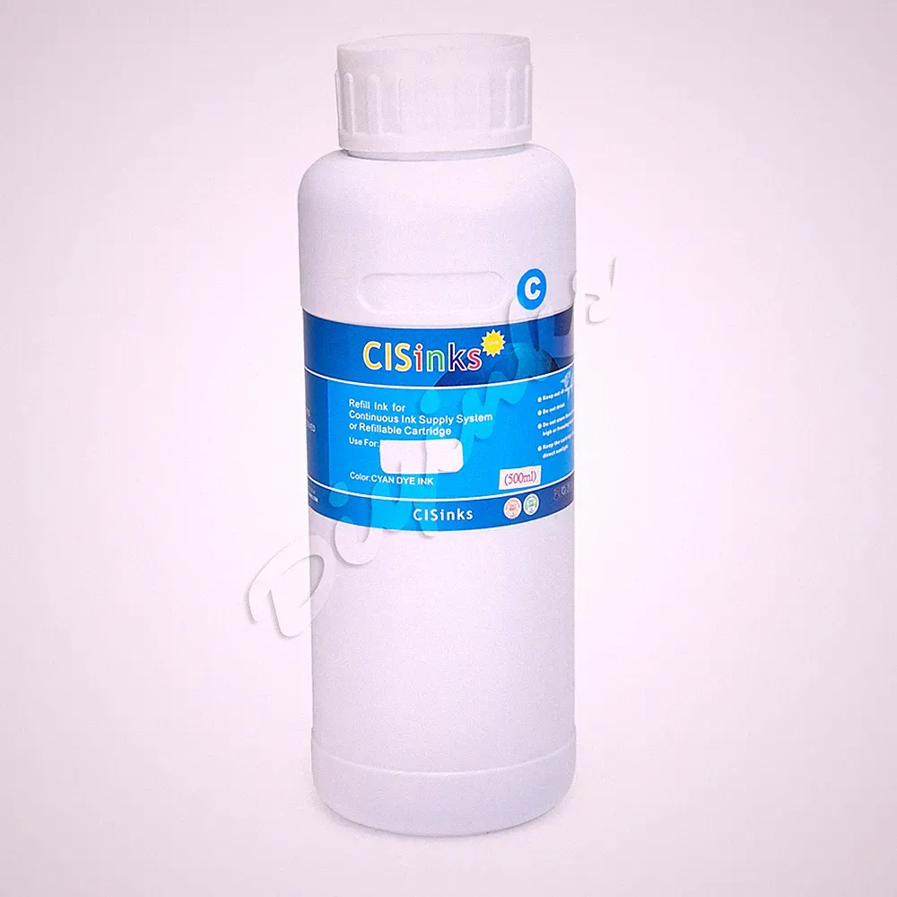 500ML CYAN Large INK Refill Bottle alternative for Stylus Photo R280 R380