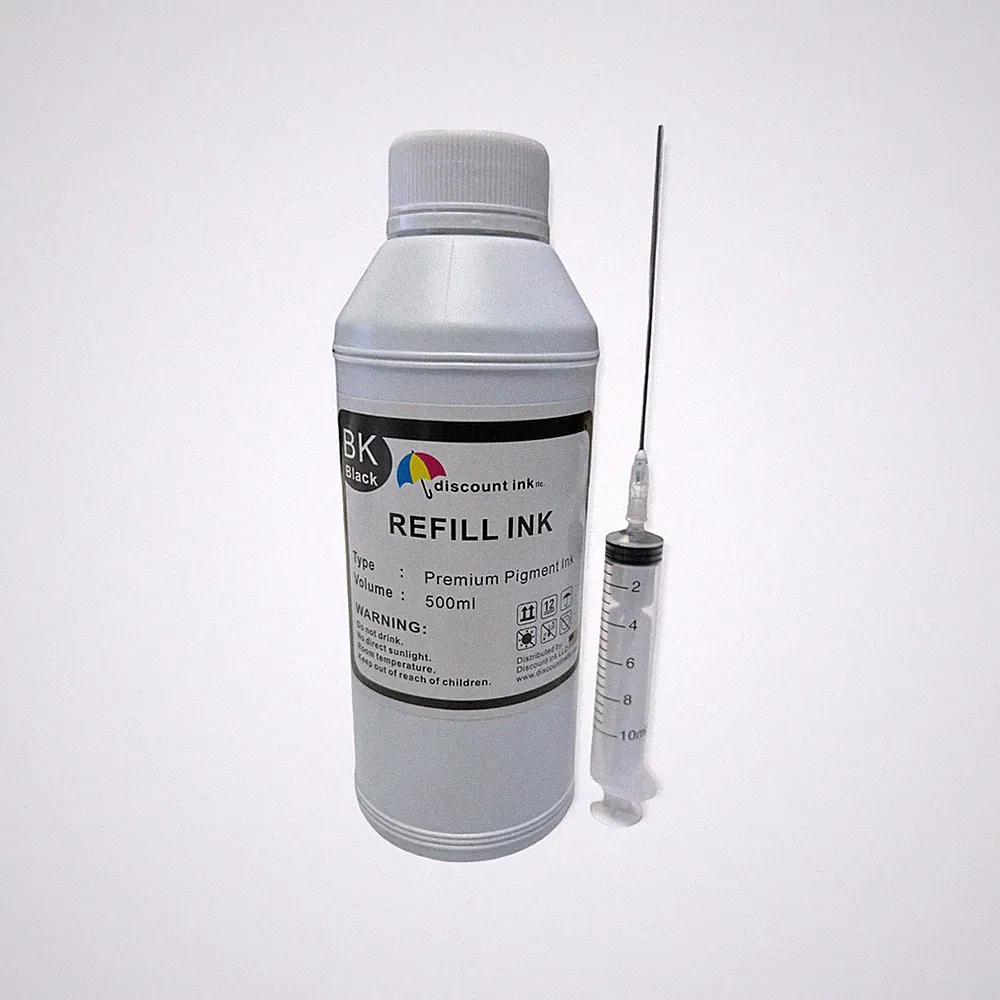 500ml Pigment Photo Black refill ink for Epson 7800 Stylus Pro 9800