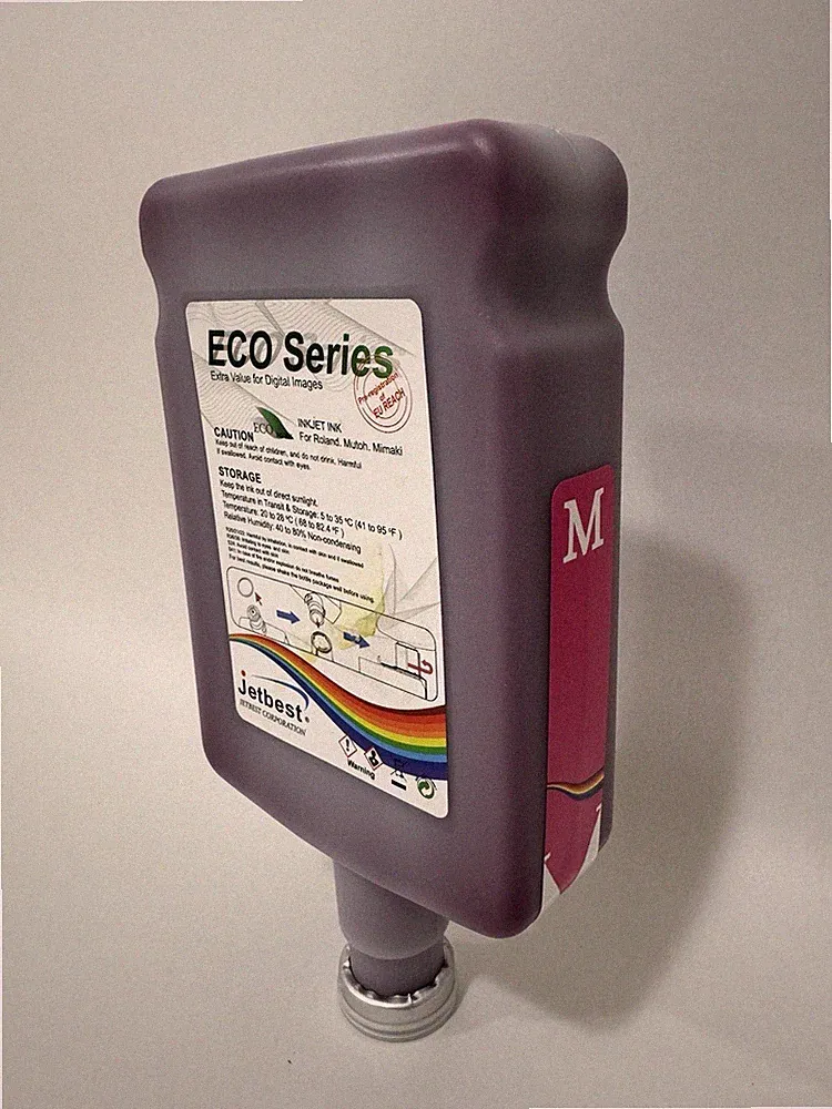 Jetbest MAX Eco-Solvent Ink for Roland Printers, 500ml -MAGENTA